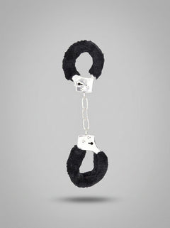 Heavy Duty Furry Handcuffs by Bound to Play, inviting exploration of pleasures in luxurious comfort.