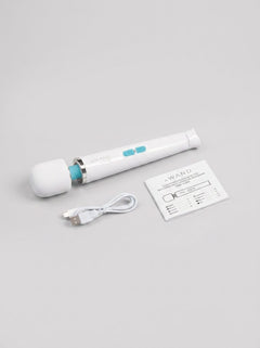 The compact and lightweight Le Wand Classique Petite Vibrating Wand Massager, designed for ultimate portability and powerful performance.