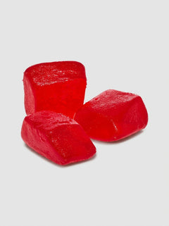 GoodHead Salivating Flavoured Oral Play Dry Mouth Gummies 3-Pack featuring three glossy red watermelon gummies