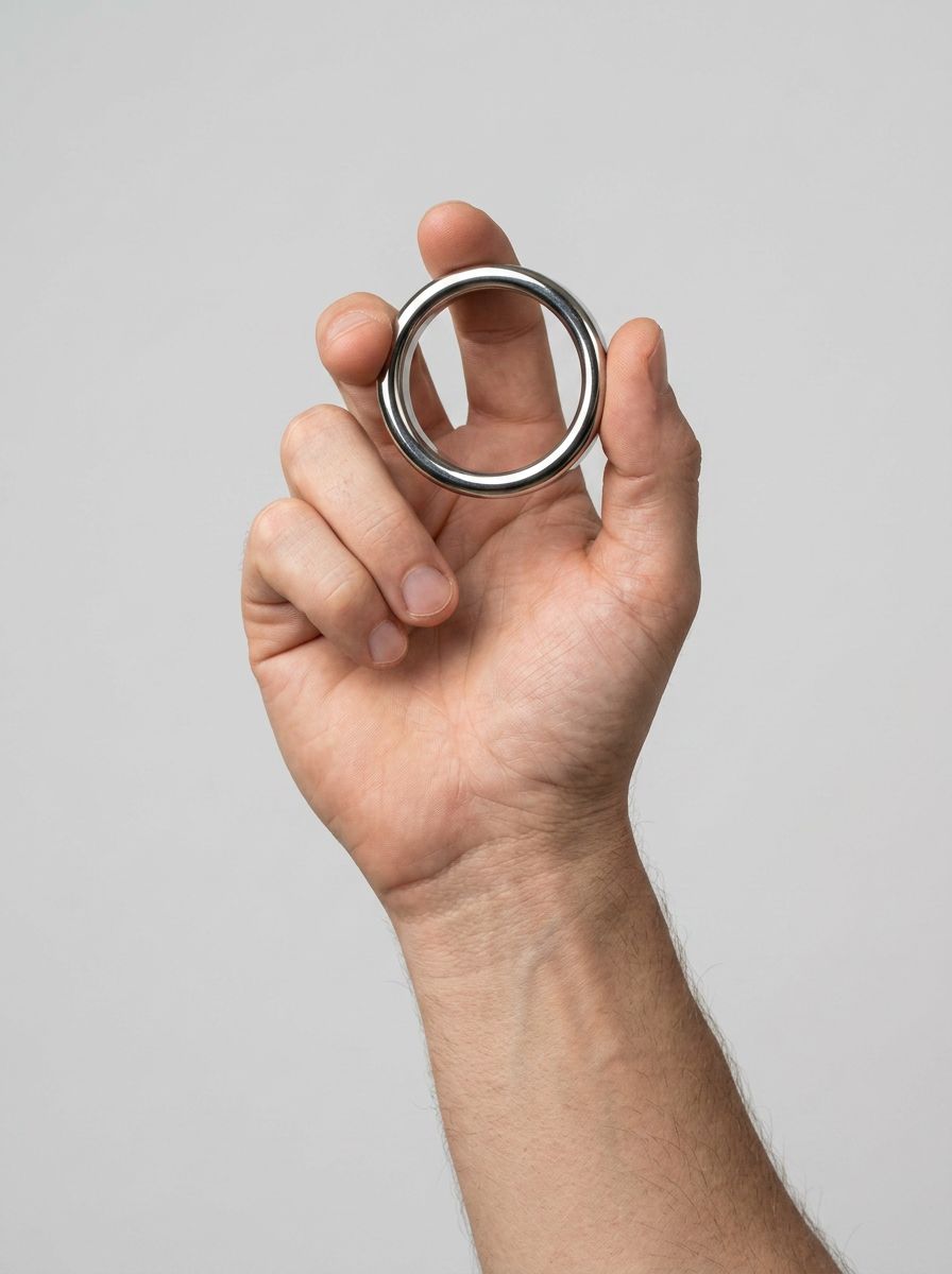Bound to Please Metal Cock and Ball Ring- 40mm, 45mm or 50mm