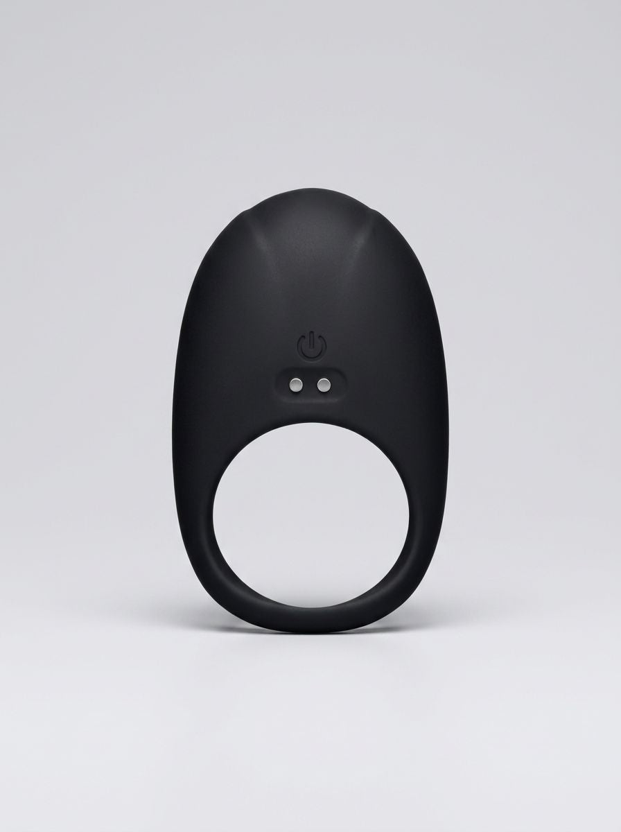 Me You Us Signature The Vibrating Couples Silicone Cock Ring with soft stretchy silicone design, vibrating couples cock ring