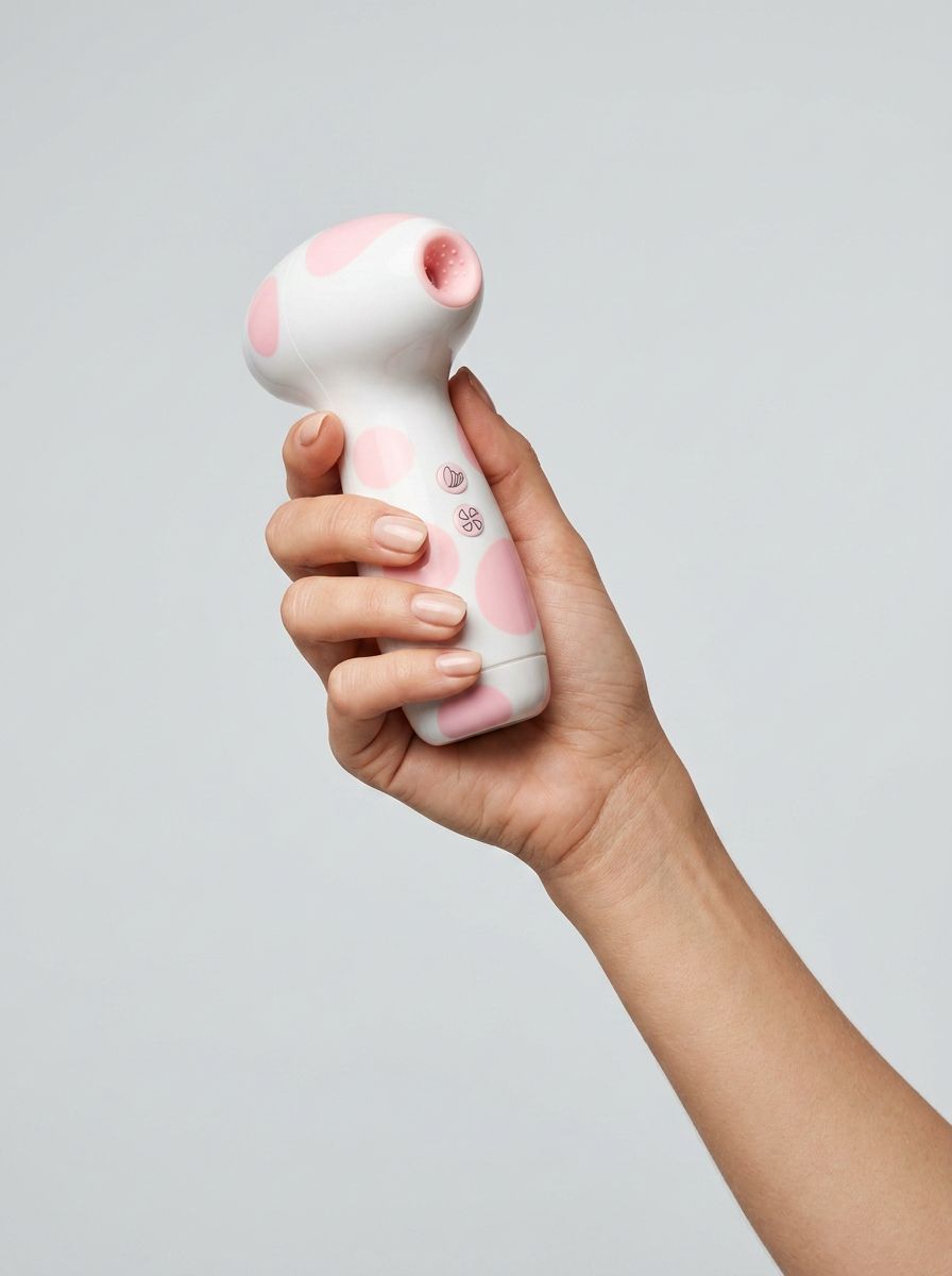 Loving Joy 2 in 1 Clitoral Suction Vibrator Toy, featuring a luxurious design and soft silicone suction for exquisite pleasure.