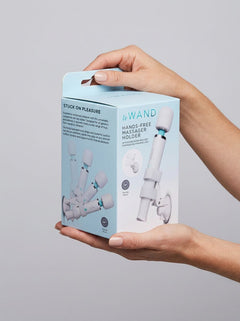 Le Wand Classique Hands Free Massager Holder – White