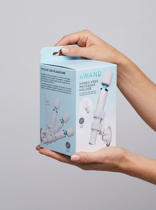 Le Wand Classique Hands Free Massager Holder – White