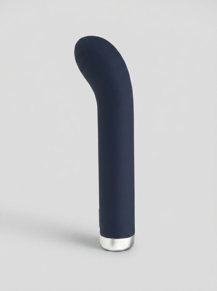 Nauti 10 Function G-Spot Vibrator - Waterproof, USB Rechargeable Silicone Pleasure Toy, showcasing its luxurious design for targeted pleasure.