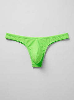 Men’s lime green thong underwear by Male Power
