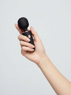Le Wand Mini Micro Rechargeable Massage Wand Vibrator - a luxury mini massage wand designed for powerful pleasure in a compact size.