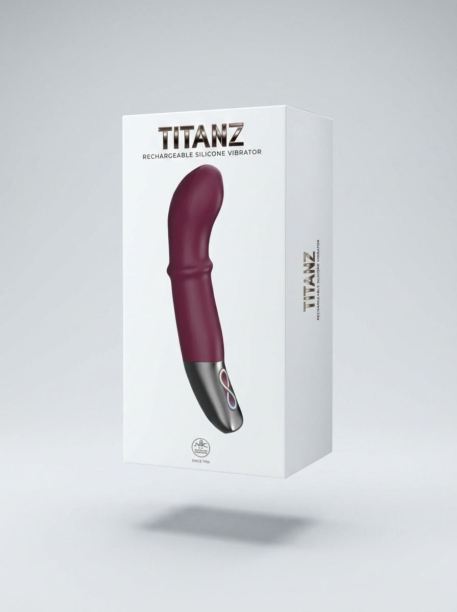 Titanz Licking Motion Rechargeable Vibrator Purple