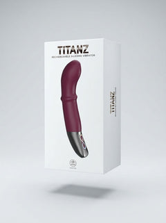 Titanz Licking Motion Rechargeable Vibrator Purple