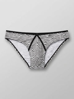 Black and white men’s intimate wear bikini