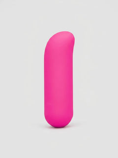 Me You Us Signature The Contour Silicone Bullet Vibrator in pink, elegant compact bullet vibrator