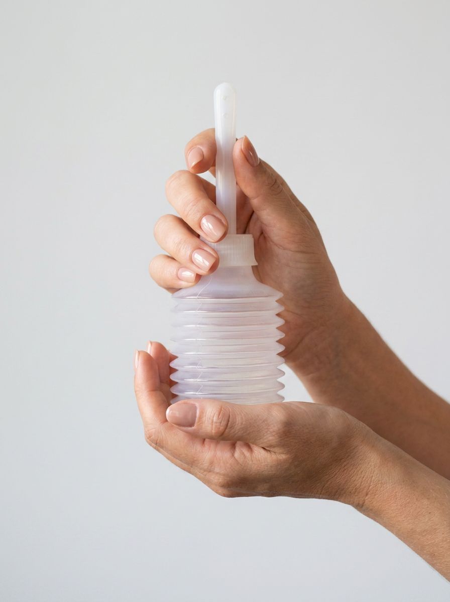 200ml Disposable Anal Bulb Douche - Luxurious personal cleansing experience with a sleek design for comfortable use.