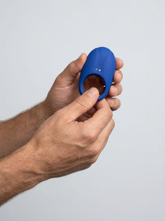 Me You Us Signature The Vibrating Couples Silicone Cock Ring, vibrating couples cock ring in black