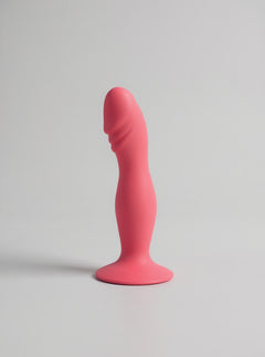 6 Inch Silicone Dildo with Suction Cup - Perfect for Pegging and G-Spot Stimulation