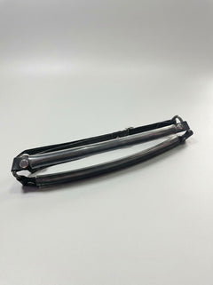 Luxurious Kiotos Leather & PVC Bit Gag featuring premium PVC rods bit gag design