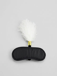 Refined Eye Mask and Feather Tickler play kit by Bound to Play, featuring the exquisite Mask and Feather Tickler for indulgent sensory adventures.
