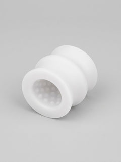 Me You Us Signature The Silicone Oral Dual Ended Stroker highlighting its easy-clean dual ended stroker shape