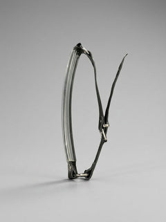 Chic Kiotos Leather & PVC Bit Gag designed with durable PVC rods bit gag for a luxurious experience