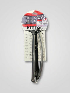 Elegant Kiotos Leather & PVC Bit Gag with stylish PVC rods bit gag for heightened pleasure