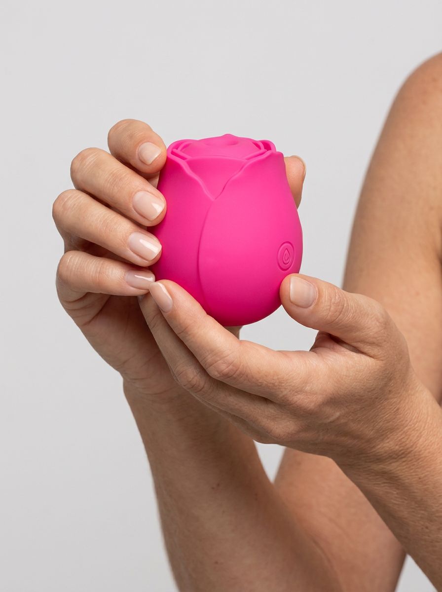 Me You Us Signature The Tapping Rosebud – Pink or Purple tapping rose toy in a luxury rosebud design
