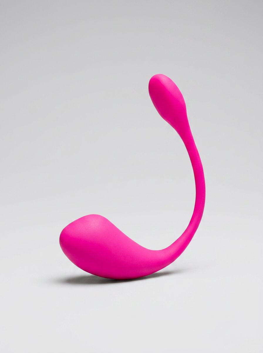 Lovense Lush 2 app-controlled love egg vibrator with sleek design, remote control features, and adjustable vibration settings.