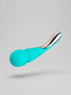 LELO Cordless Rechargeable Smart Wand 2 -Large - Deep Rose or Aqua