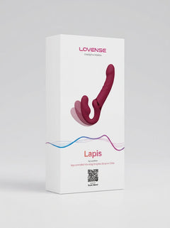 Lovense Lapis App Control Vibrating Strapless Strap On