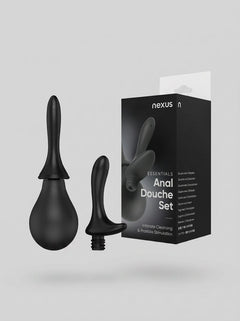 Nexus Douche Set 260ml Anal Douche with Silicone Tips – Dual Nozzle for Thorough Cleansing