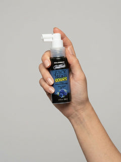 GoodHead Juicy Head Sours Dry Mouth Spray Sour Blue Raspberry 50ml - premium dry mouth spray for enhanced oral pleasure.