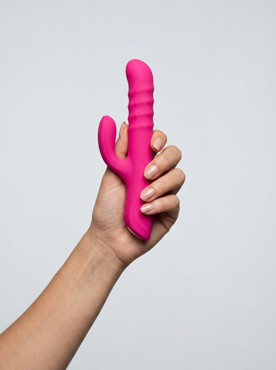 Lovense Velvo Rabbit - Innovative App-Controlled Vibrator With 360° Rolling Beads & Dual Motors