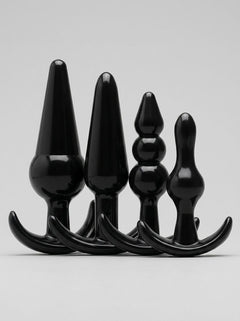 Loving Joy Butt Plug Beginner Training Kit - Black/Purple