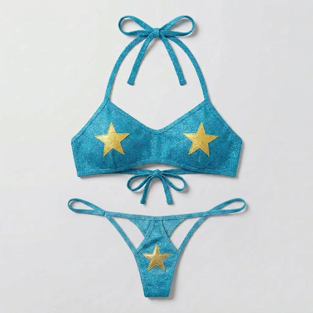 Electric All Star bra and panty set featuring stylish lingerie with supportive design and comfortable fit.