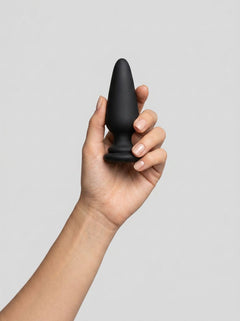 Luxurious Tailz Snap-On Interchangeable Small Silicone Anal Butt Plug showcasing its versatile design, ideal for enhancing intimate play as an interchangeable butt plug.