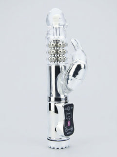 Designer details of the Jessica Rabbit Ultimate Plus Rabbit Vibrator, blending luxury with functionality.