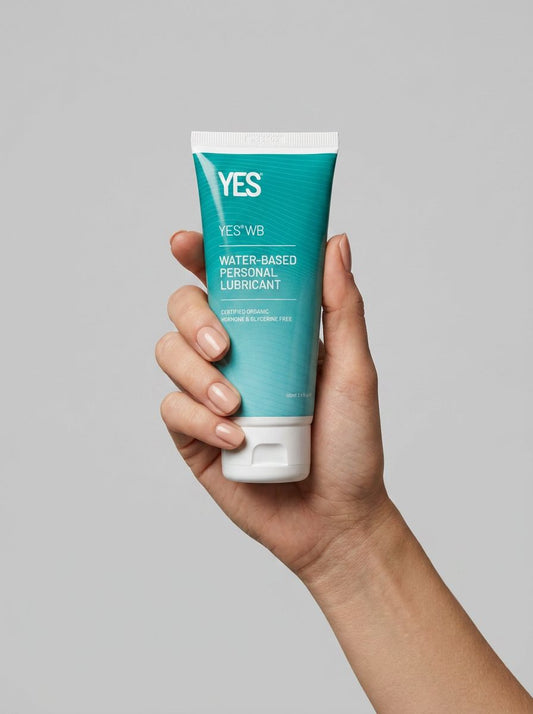 YES Organic Water Based Personal Lubricant 100ml - Gynaecologist Recommended, Hypoallergenic, pH Balanced