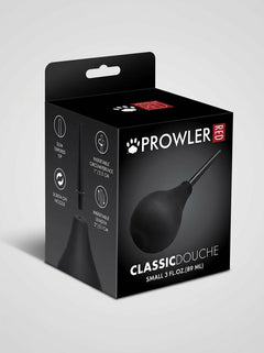 Prowler RED Bulb Douche - Compact PVC Bulb with ABS Nozzle, elegant close-up of the flexible squeeze bulb