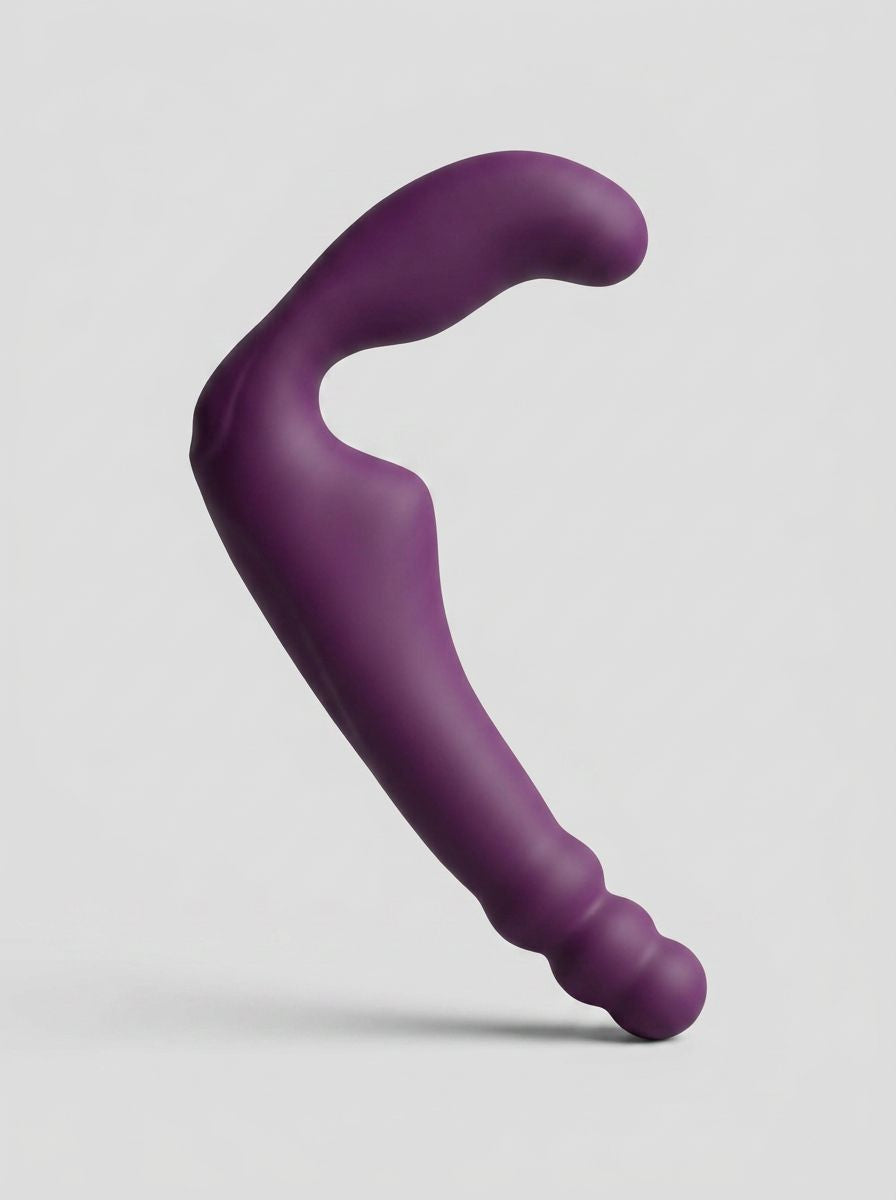 Doc Johnson Platinum The Gal Pal Strapless Silicone Dildo - Ergonomic, Hypoallergenic & Flexible