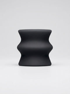 Me You Us Signature The Silicone Oral Dual Ended Stroker open-ended design, luxury textured dual ended stroker