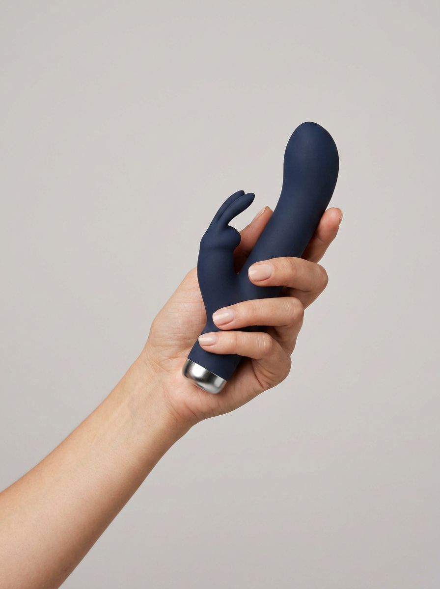 NAUTI 10-Function Silicone Rabbit Vibrator- Clitoral & G-Spot Stimulation