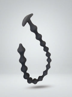 Large Beaded Chain Silicone Anal Beads - 58cm Soft Touch Flexibility by Brutus