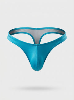 Scandals MPPAK874 Full Cut Thong Back in a sophisticated blue or lime green colour option