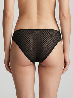 Close-up of the smooth mesh fabric of the Baby Mesh Crotchless Panty, highlighting the enchanting style of the baby mesh crotchless panty.