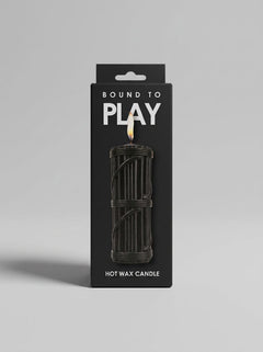 Elegant Hot Wax Candle from Bound to Play, enhancing intimate moments with the pleasure of warm wax.