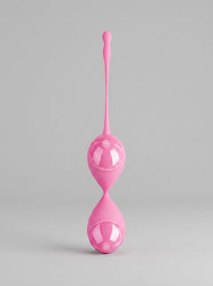 Vibe Therapy Fascinate Duo Kegel Love Balls elegantly displayed, showcasing their luxurious design for pelvic exercise and enhanced intimate pleasure with kegel balls.