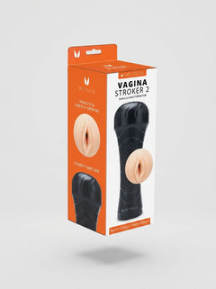 Me You Us Vagina Stroker 2 Vanilla in elegant packaging showcasing its luxurious design and smooth TPE body-safe material for intense pleasure.