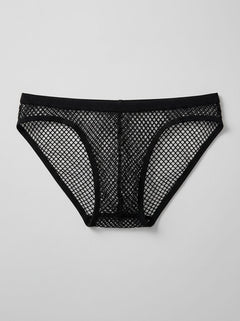Male Power Wonder Bikini black fishnet