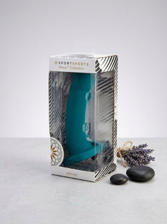 Sportsheets Merge Collection - Lennox - 8" Hollow Vibrating Silicone Dildo, premium silicone design