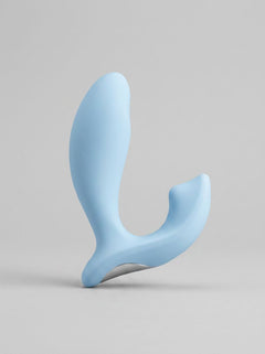 The luxurious design of the Sky Stratus Tapping Plug, ideal for exploring g-spot and P-spot sensations for heightened satisfaction.