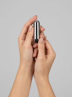 Close-up of Loving Joy 10 Function Waterproof Rechargeable Bullet Vibrator, a premium rechargeable bullet vibrator that delivers powerful stimulation.