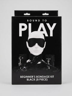 Teasing setup of the 8-Piece Beginner Bondage Kit designed to awaken desires and facilitate intimate exploration.